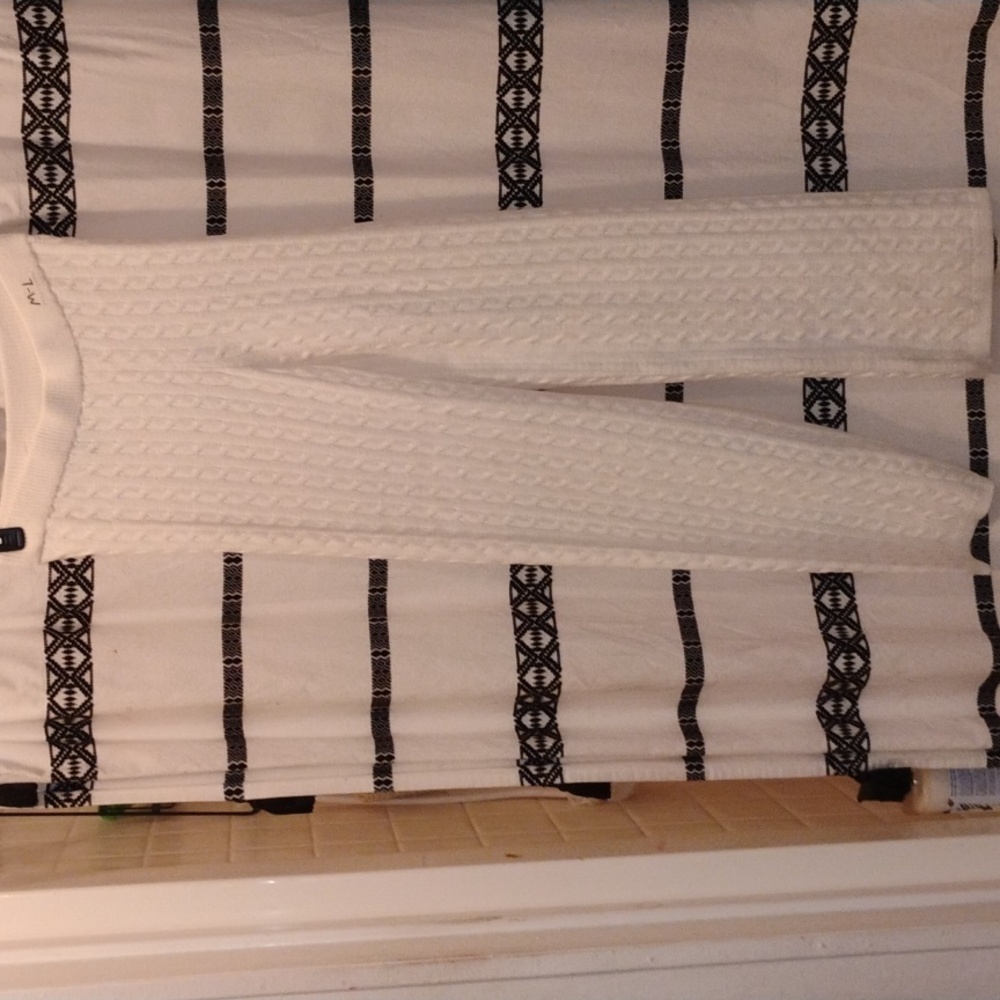 APL Cream Cable Knit Trousers